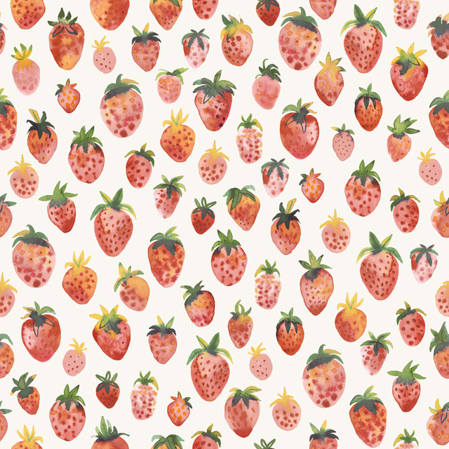 Kissen Sommer Cottage Strawberries