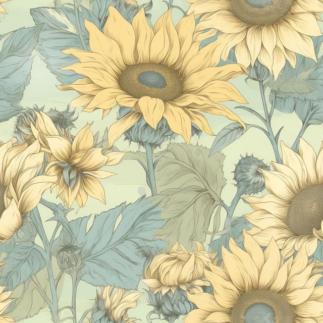 Sitzkissen Sunflowers