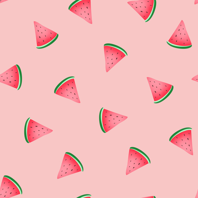 Dekovorhang Watermelon Summer Fruit