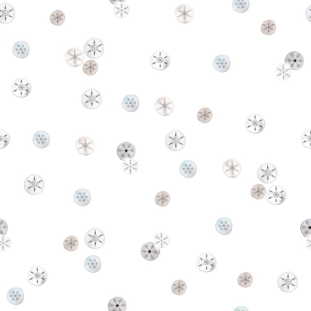 Kissen Snowflakes Weihnachten