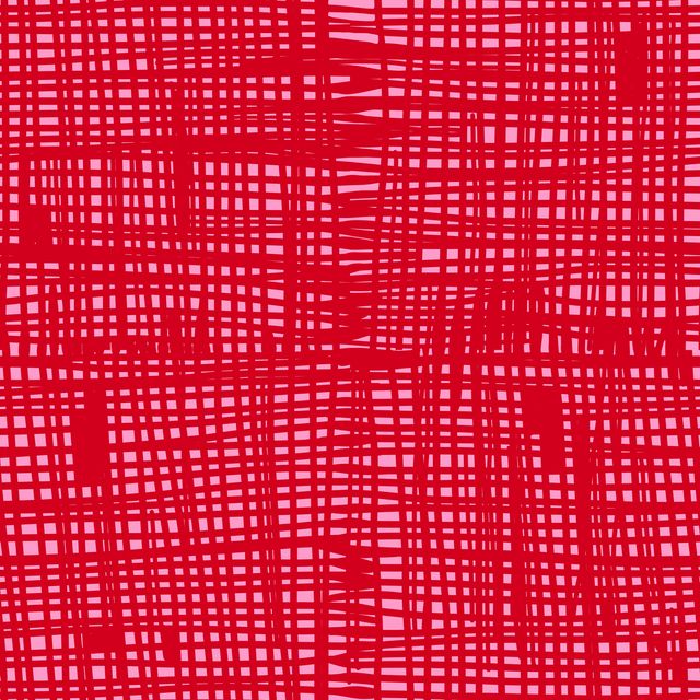 Textilposter Organische Streifen NO6 rot