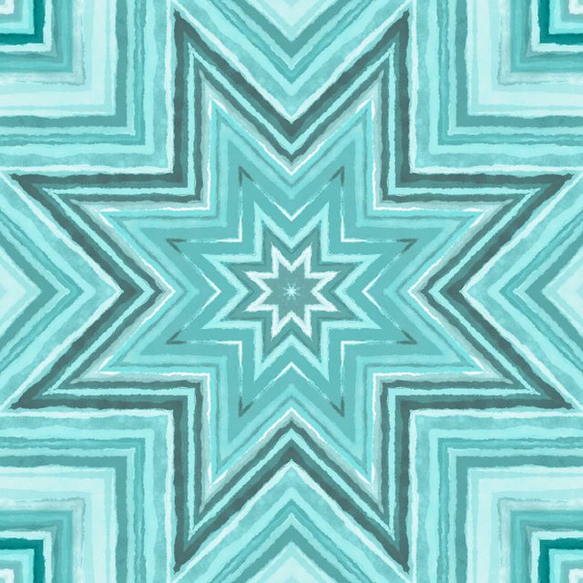 ServiettenWatercolor Stars Mint