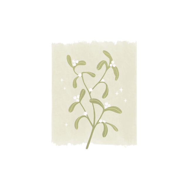 Sitzkissen Mistletoe