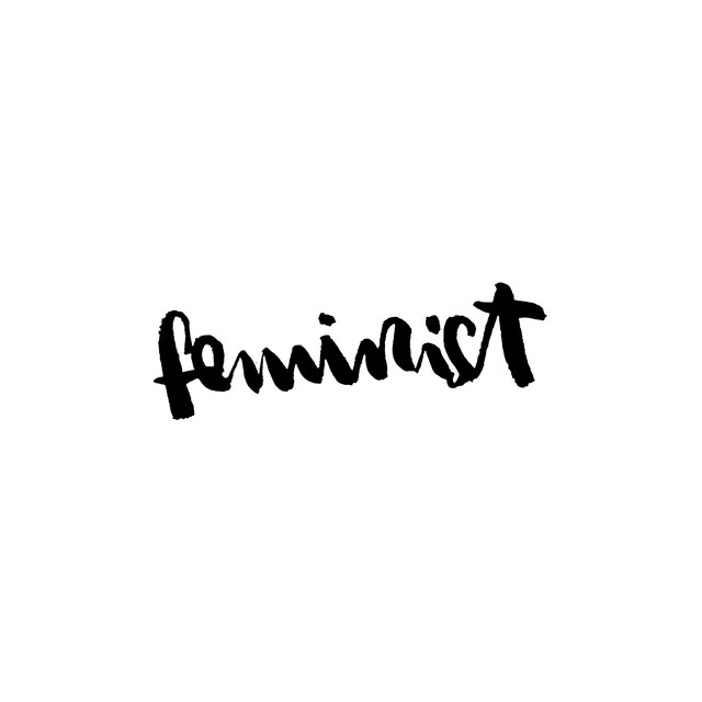 Kissen Letterung Feminist