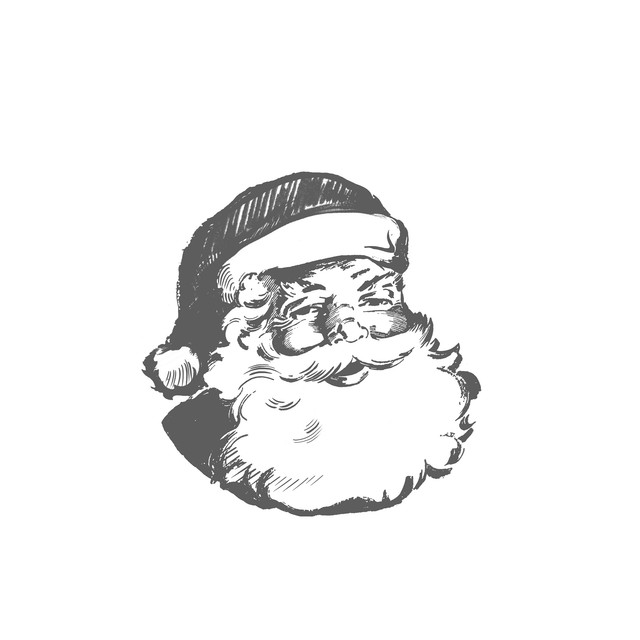 Tischset Weihnachtsmann