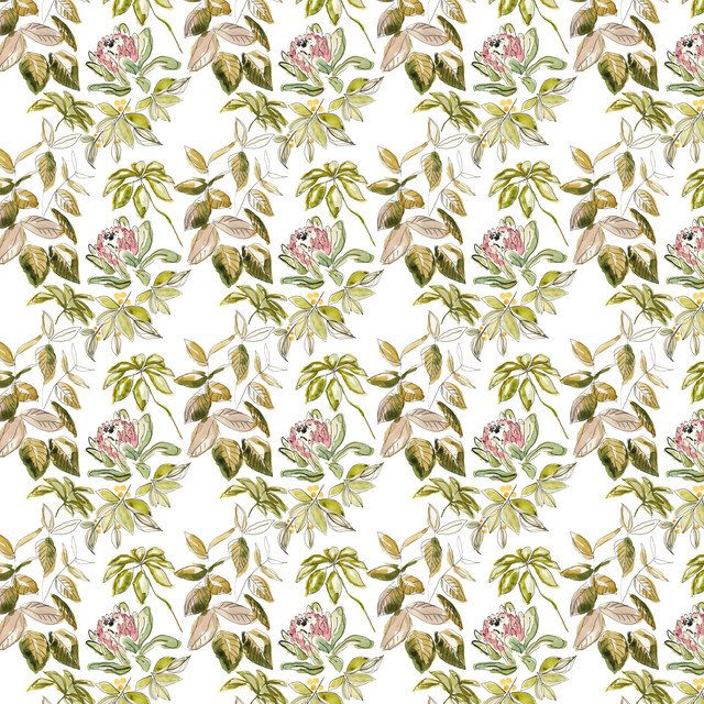 Bettwäsche Leaves Pattern