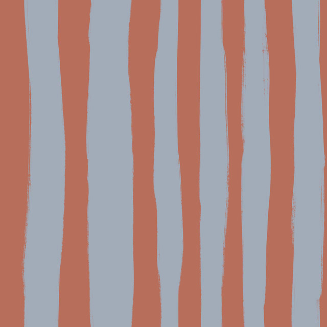 Textilposter Nordic Christmas Stripes Red