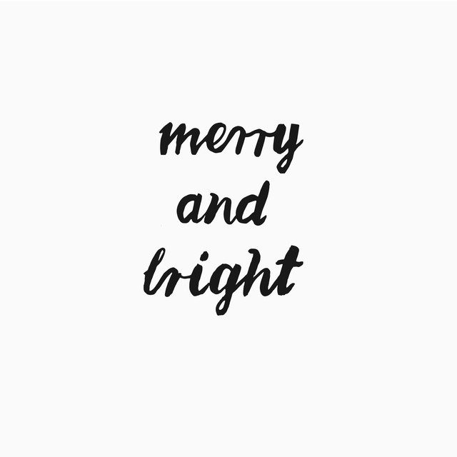 Kissen Merry and bright