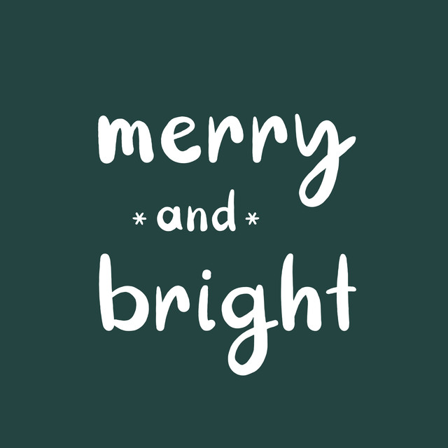 Tischset Merry And Bright fir green