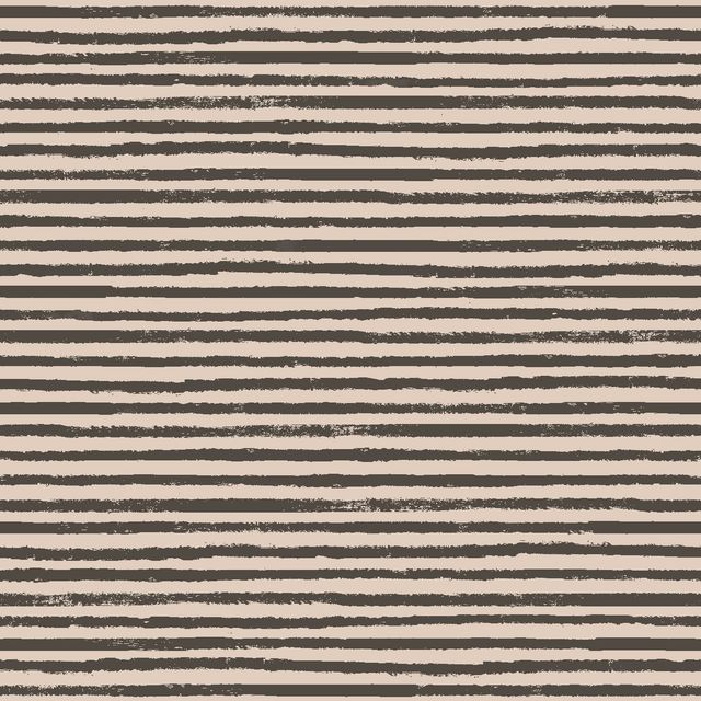 Textilposter Small Stripes Black on Beige