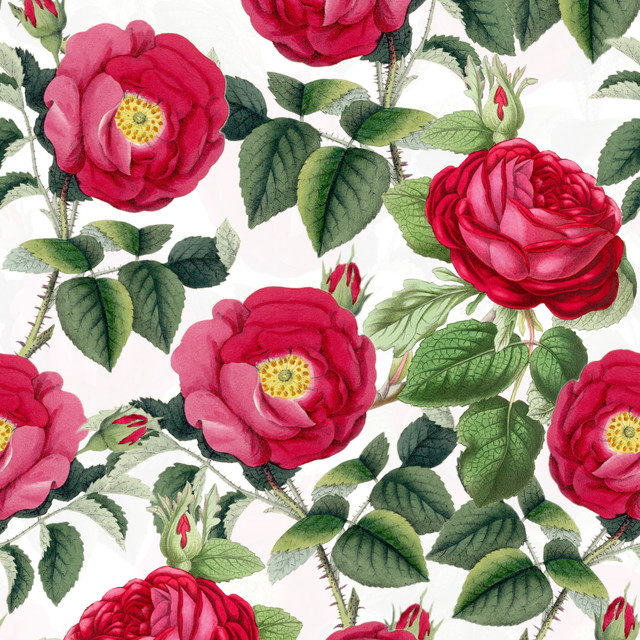 Kissen Vintage Rosen