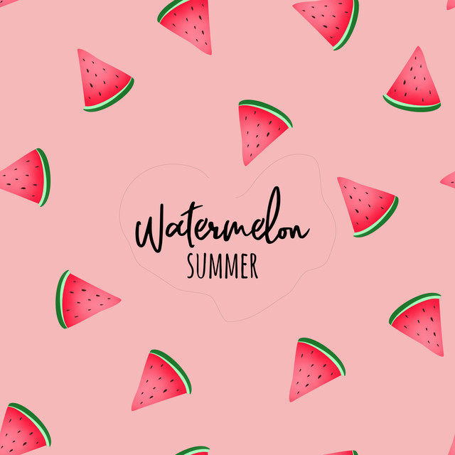 Textilposter Watermelon Summer Fruit