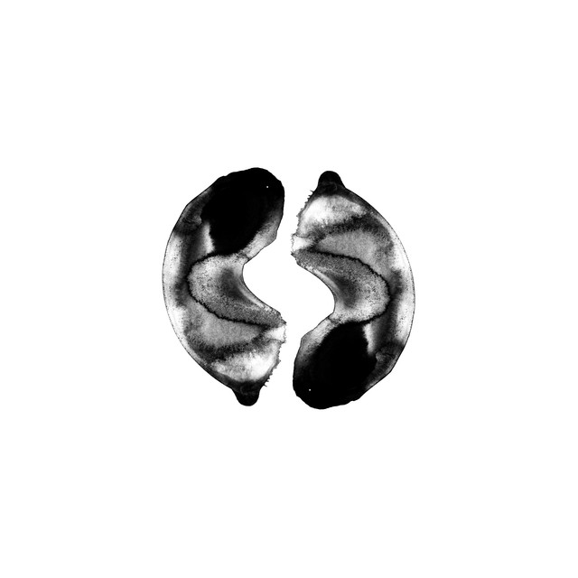 Kissen Wasserfarben Yin Yang 1
