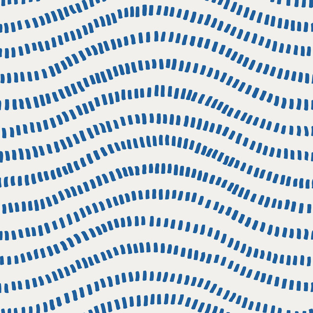 Tischdecke Streifenliebe Wellen 4