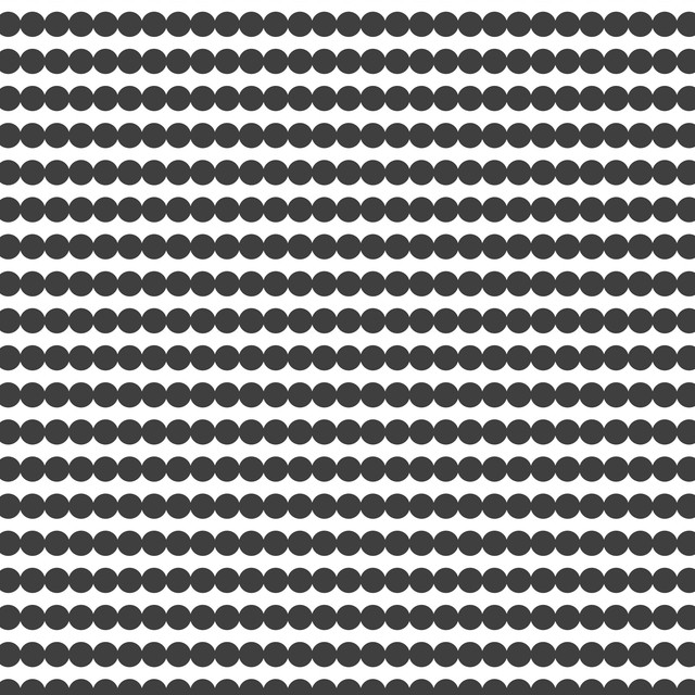 Tischset Punkte Schwarz-Grau