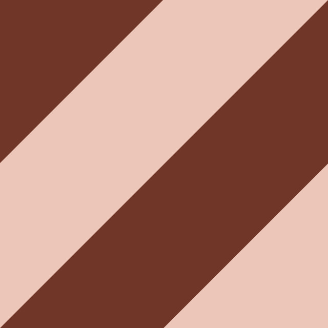 Tischset Diagonale Streifen Braun&Rose