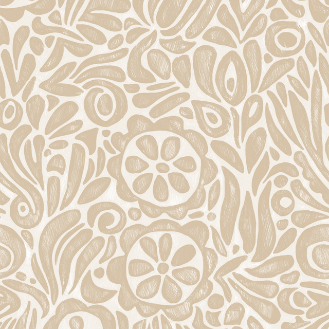 Kissen Paisley light sand