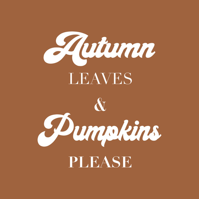 Tischset Autumn Leaves and Pumpkins