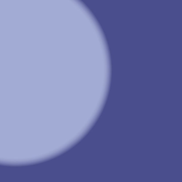 Kissen Kreis Blau