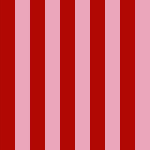 Bankauflage Streifen Rot&Pink
