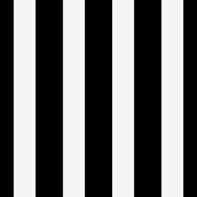 Meterware Bold Stripes midnight black