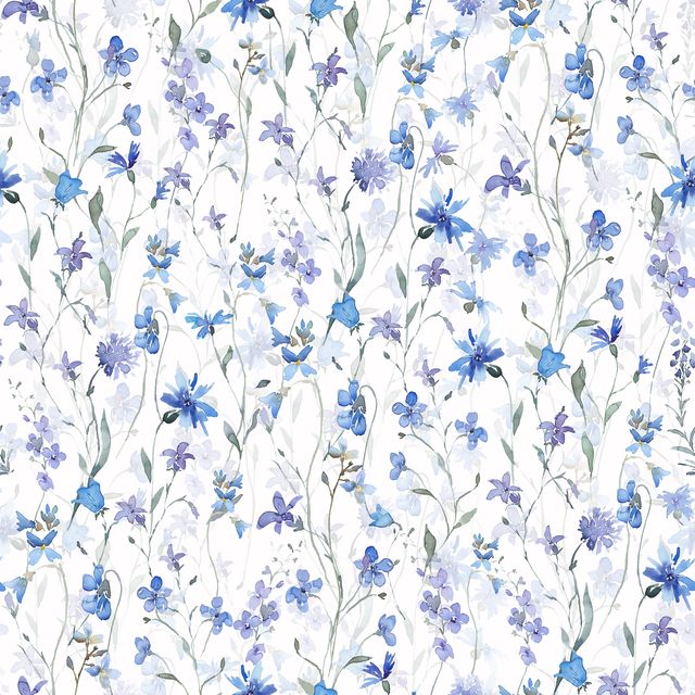 Servietten Blaue Glockenblumen Wiese