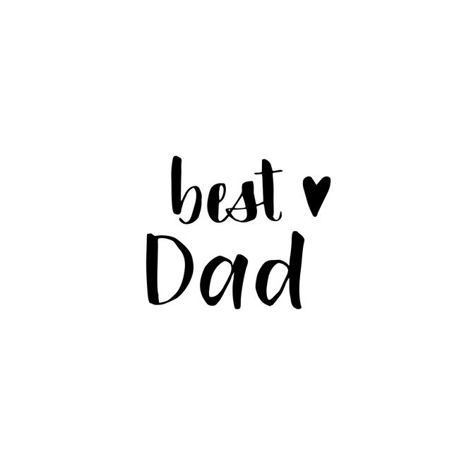 Kissen Best Dad sw