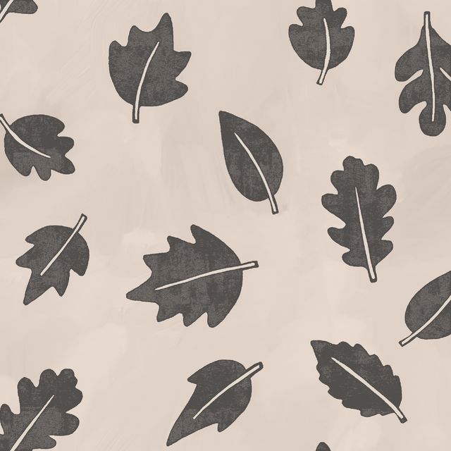 Textilposter Blätter