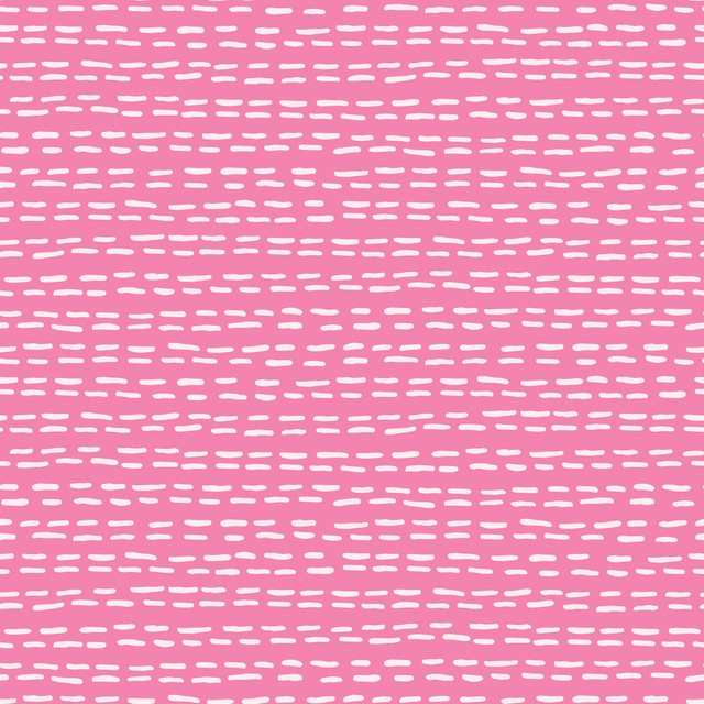 Flächenvorhang Mini Streifen hot pink