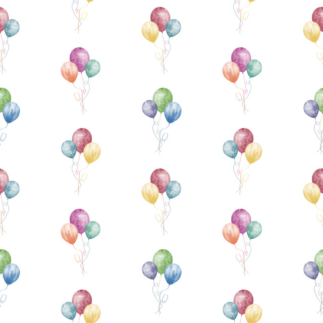 Kissen Bunte Luftballon Party