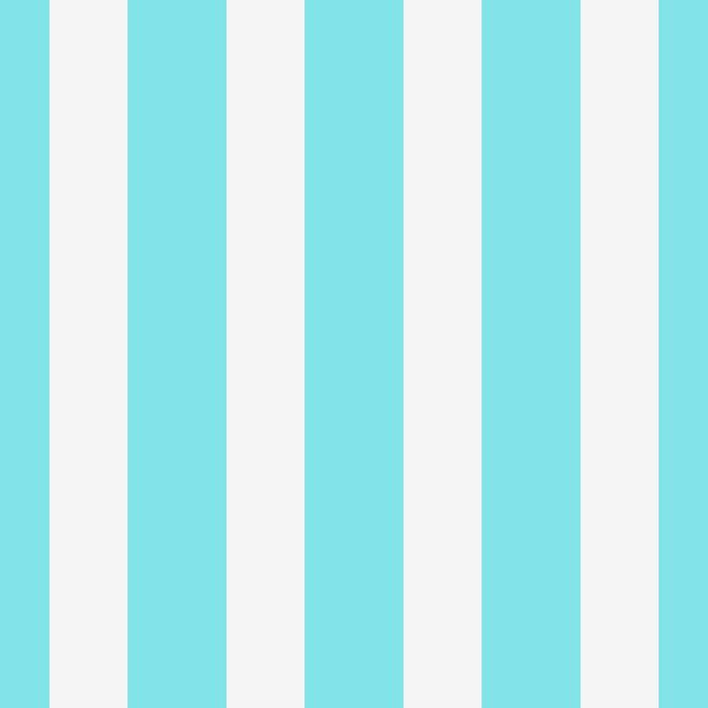 Kissen Bold Stripes ocean blue