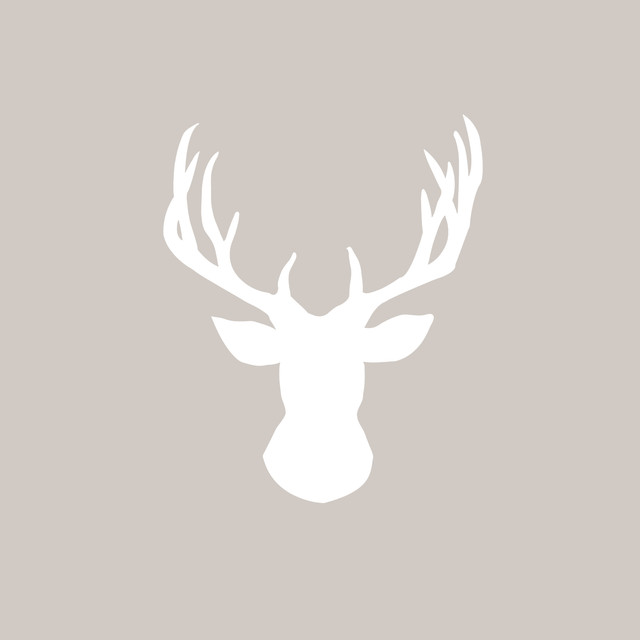 Kissen Hirsch Beige