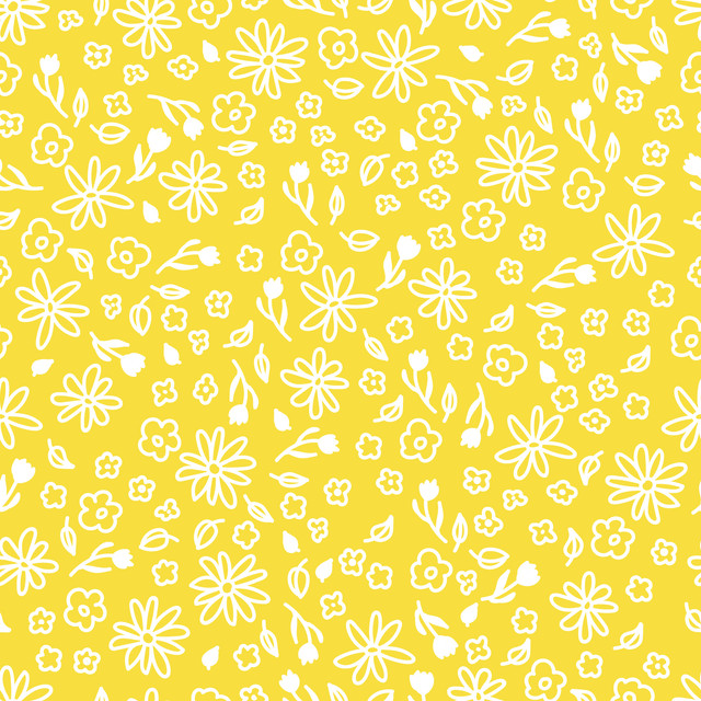 Kissen Liberty Sommerblümchen Gelb