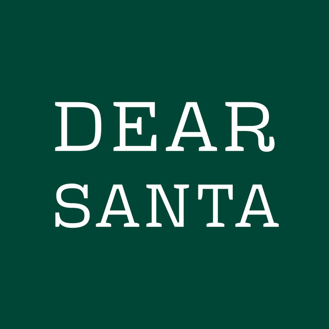 Servietten Dear Santa Green