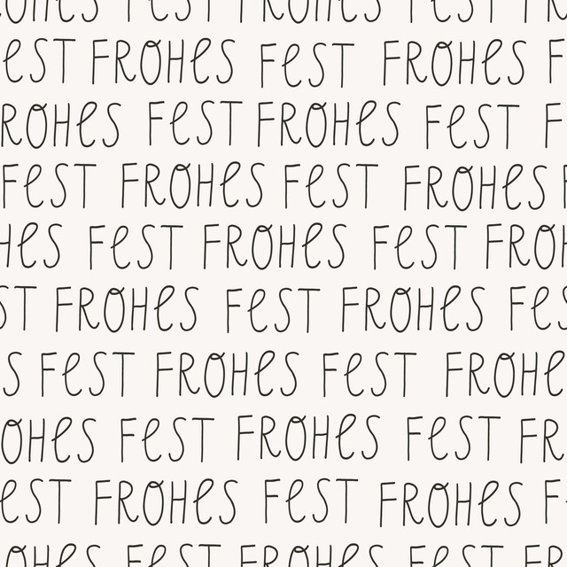 Sitzkissen Frohes Fest dunkelgrau beige