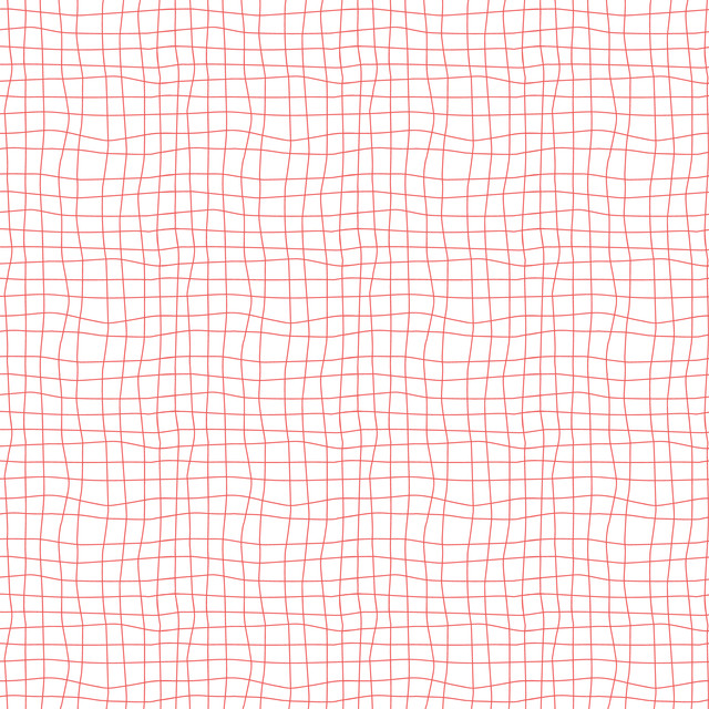 Tischläufer Grid klein rot