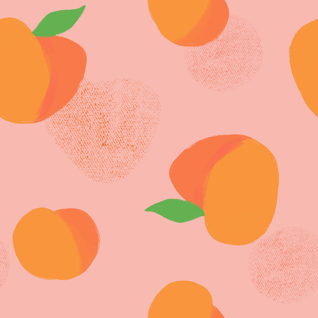 Tischset Peaches