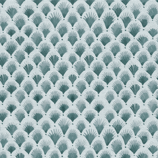 Bankauflage Artdeco Boho Muster Turkis