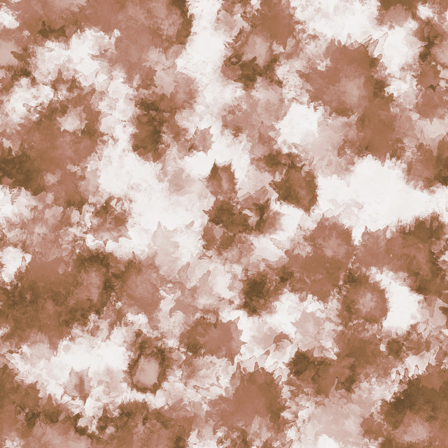 Kissen Batikmuster terracotta