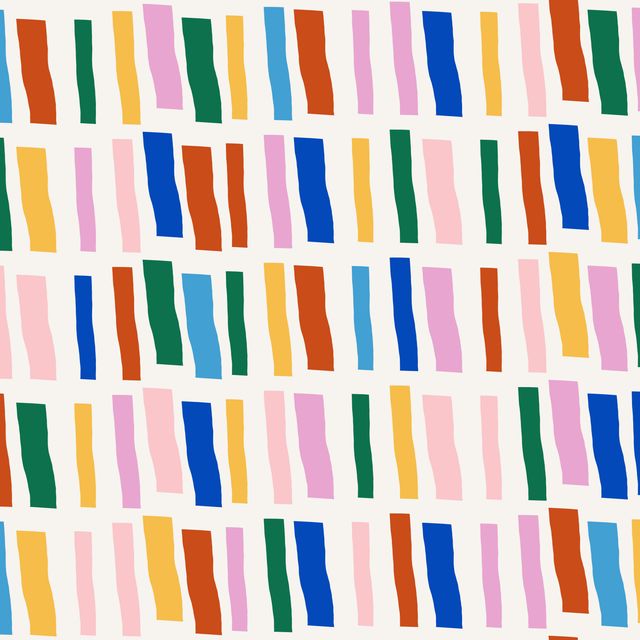 Flächenvorhang Rainbow Stripes