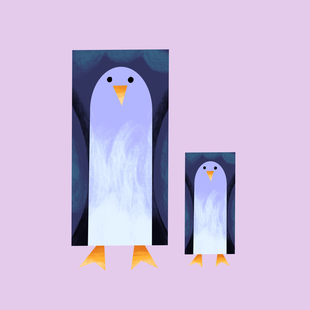 Servietten Pinguine