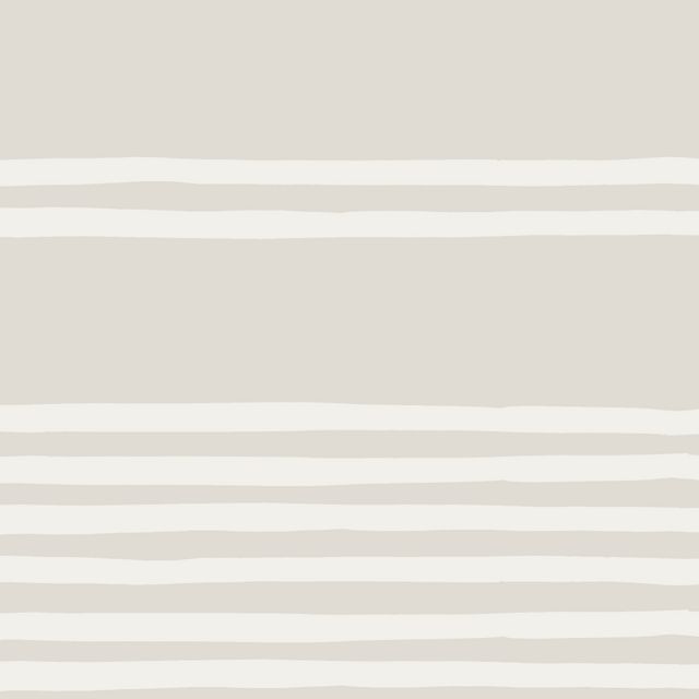 Kissen Gestreift beige