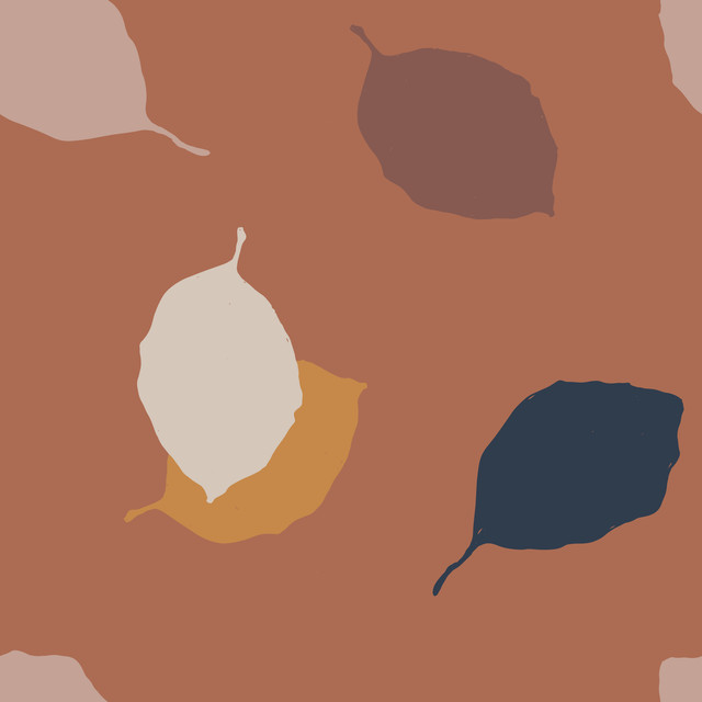 Tischdecke Sketched Autumn Leaves 3