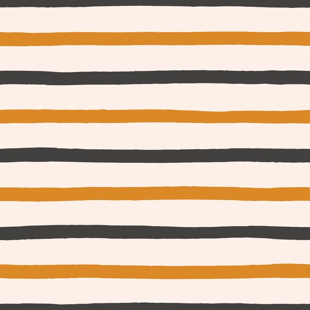 Meterware Stripes beige orange anthrazit
