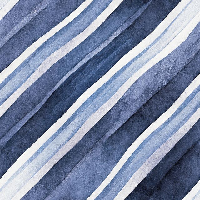 TextilposterDiagonal Blau