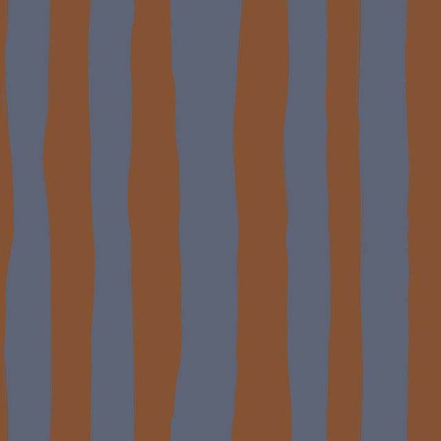 Bettwäsche Cozy Christmas Stripes Brown