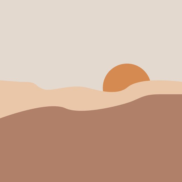 Kissen Desert Landscape