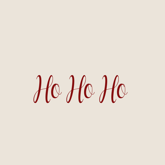 Bankauflage Ho Ho Ho  1