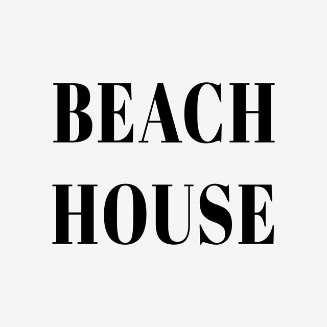 Kissen Beach House midnight black