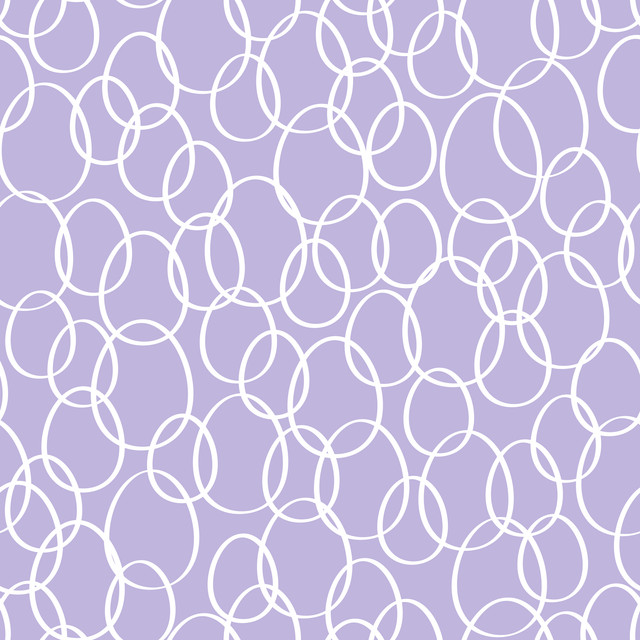 Flächenvorhang Abstract Easter Shapes Lilac